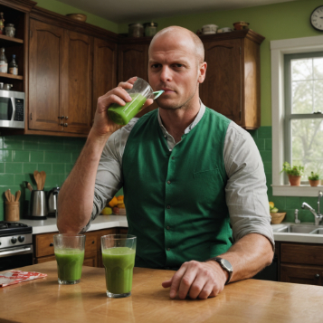 Tim Ferriss drinking AG1