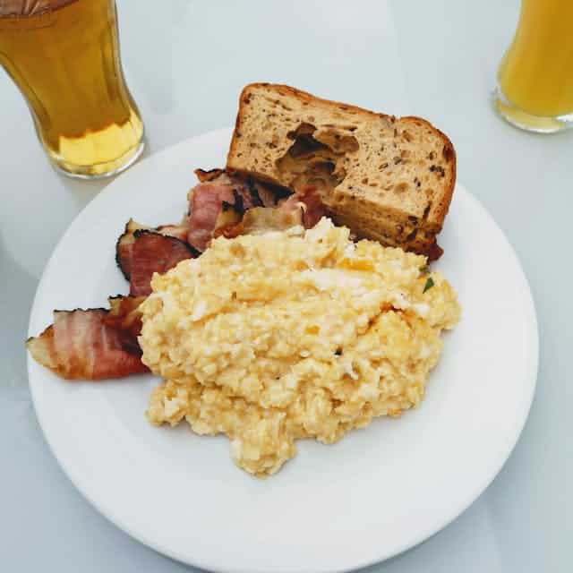 Rhonda Patrick starting her breakfast routine