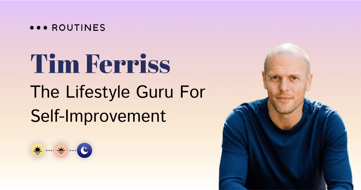Tim Ferriss Explains His Morning Routine – HDRWPT