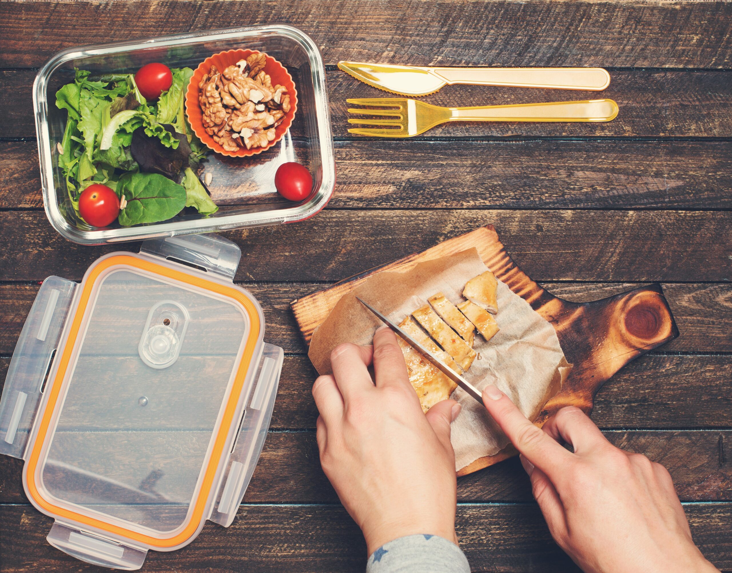 Preparing Lunch