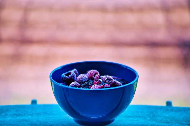 Closeup of Blueberry Nut mix