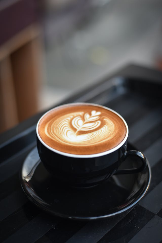 Deepak Chopra's morning coffee