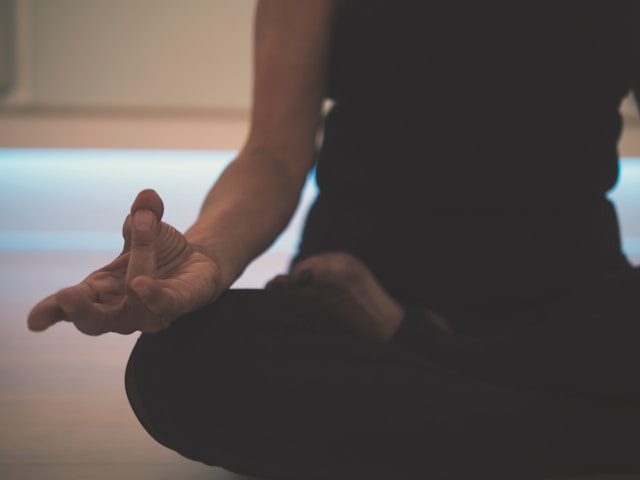 Deepak Chopra starting his morning meditation routine