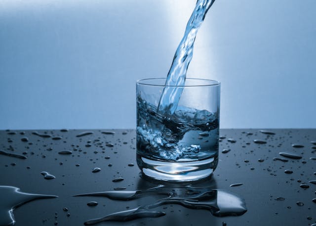 Water for Mark Hyman's afternoon hydration