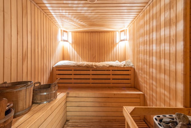 Mark Hyman's sauna