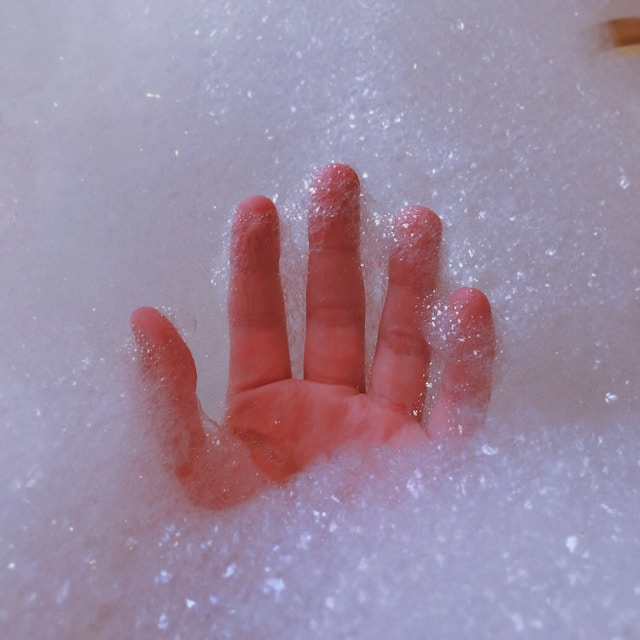 Gary Brecka taking an ice bath for workout recovery