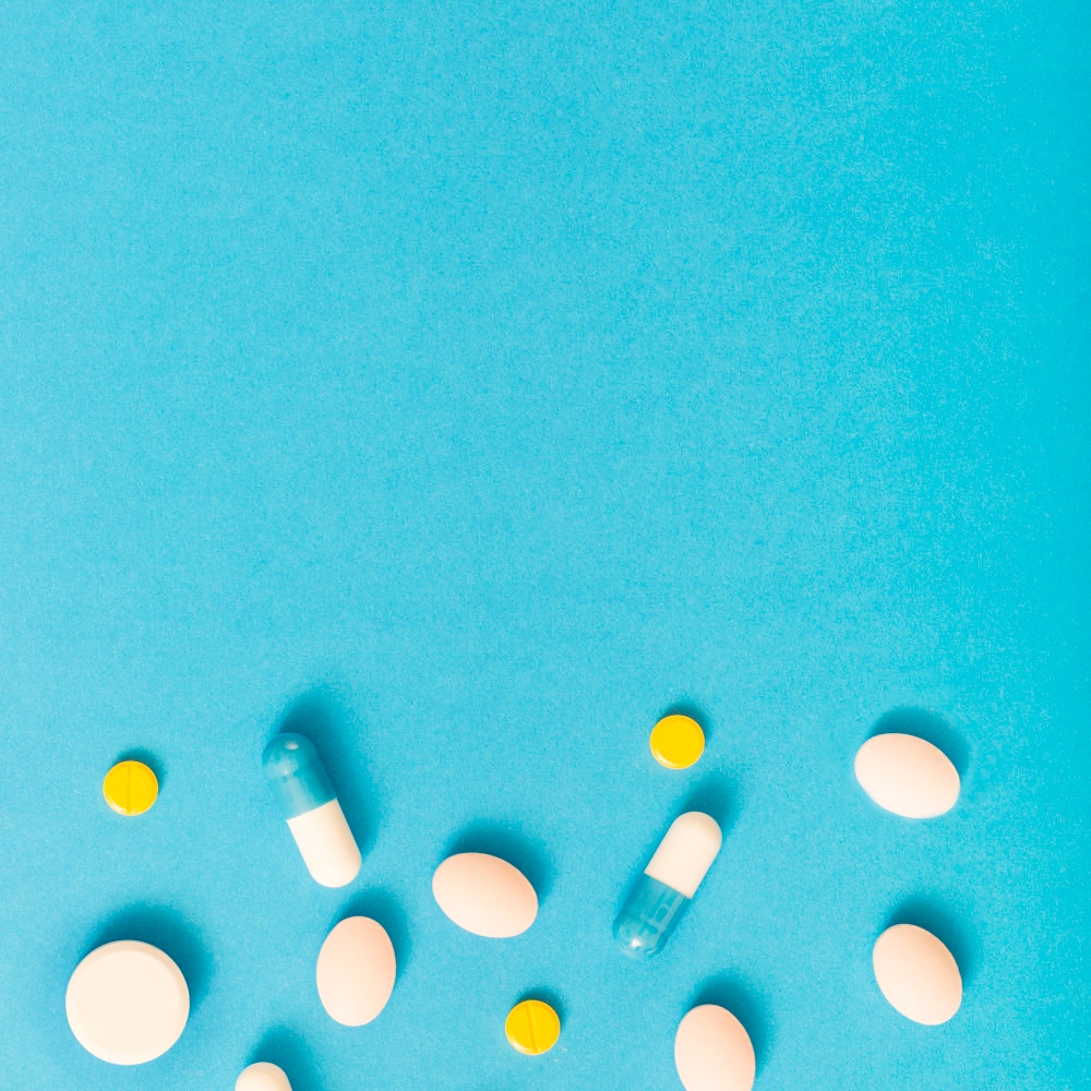 Closeup of multiple Jillian Michaels' supplements