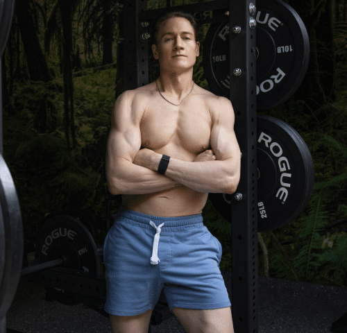 Bryan Johnson starting his full body strength workout routine