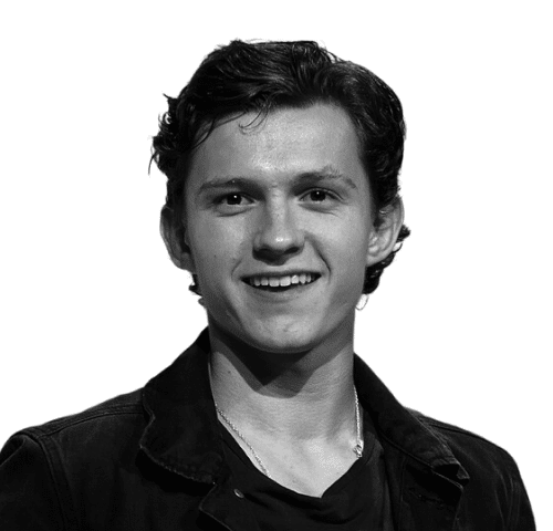 Closeup of Tom Holland