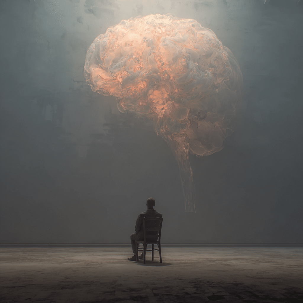 An individual with minimal brain fog after using methylated folate supplement