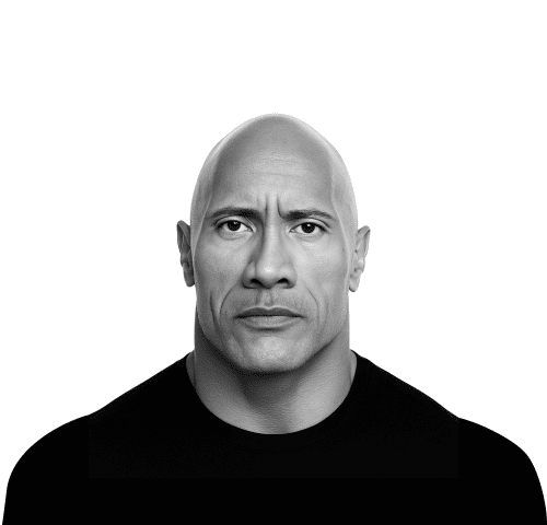 Closeup of Dwayne 'The Rock' Johnson - Dwayne Johnson Supplements