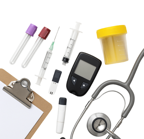 Closeup of the Gary Brecka genetic testing equipment